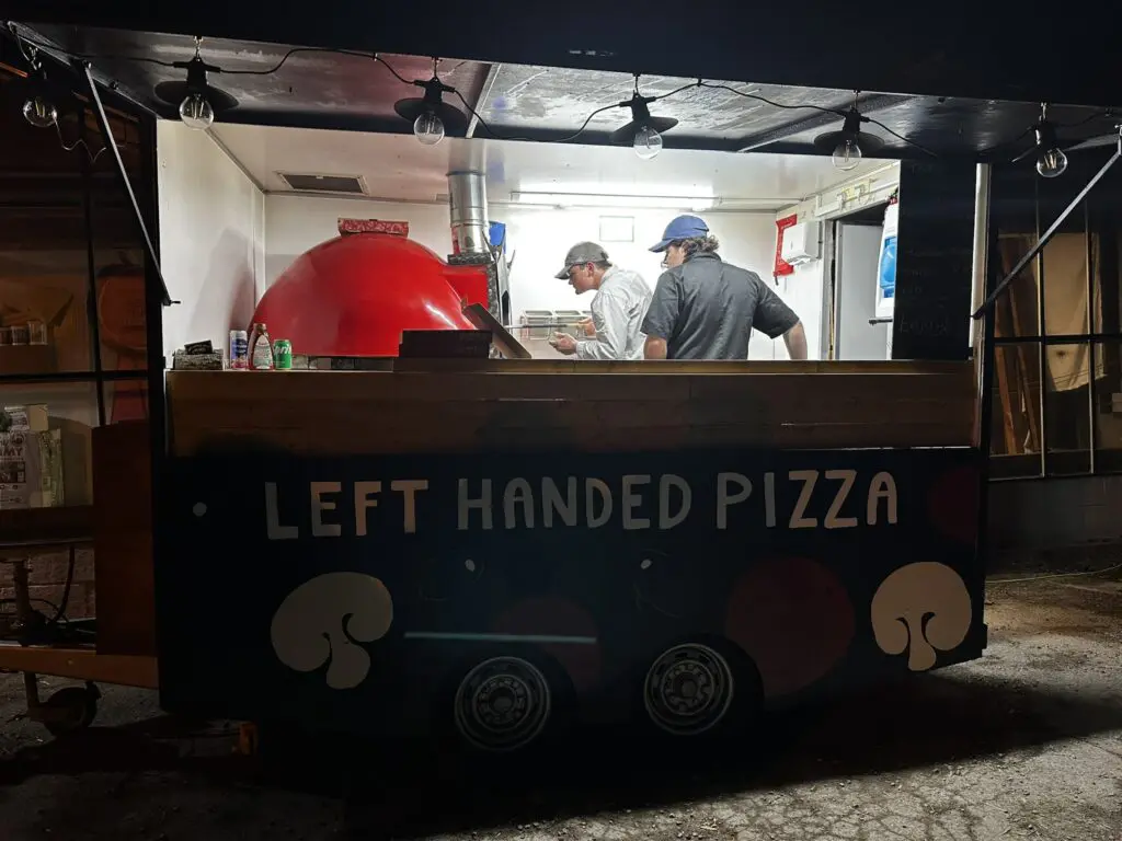 Left Handed Pizza food truck