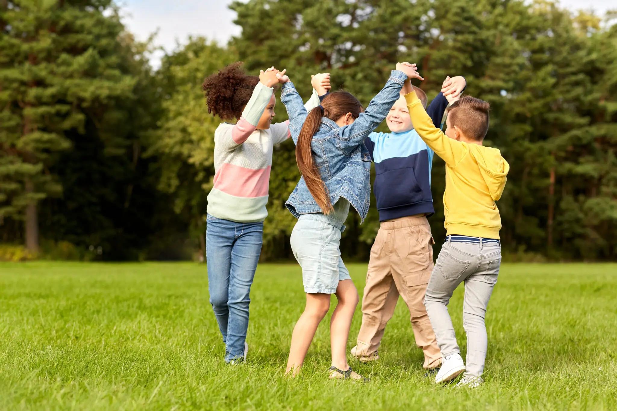 Children dancing