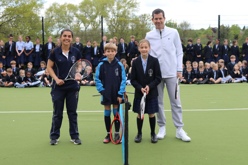 Tim Henman inspires tennis lessons
