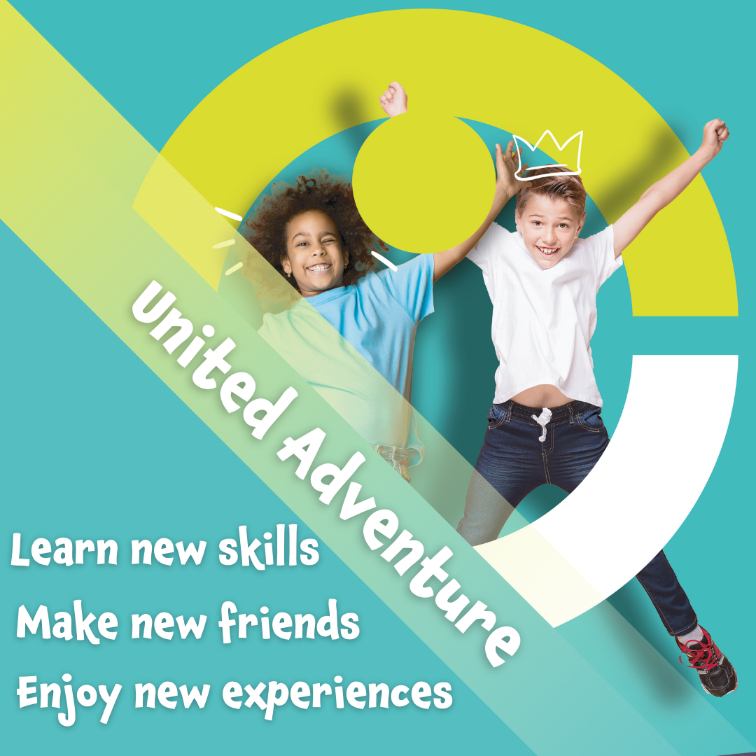 united advenutre summer holiday camps promotional poster