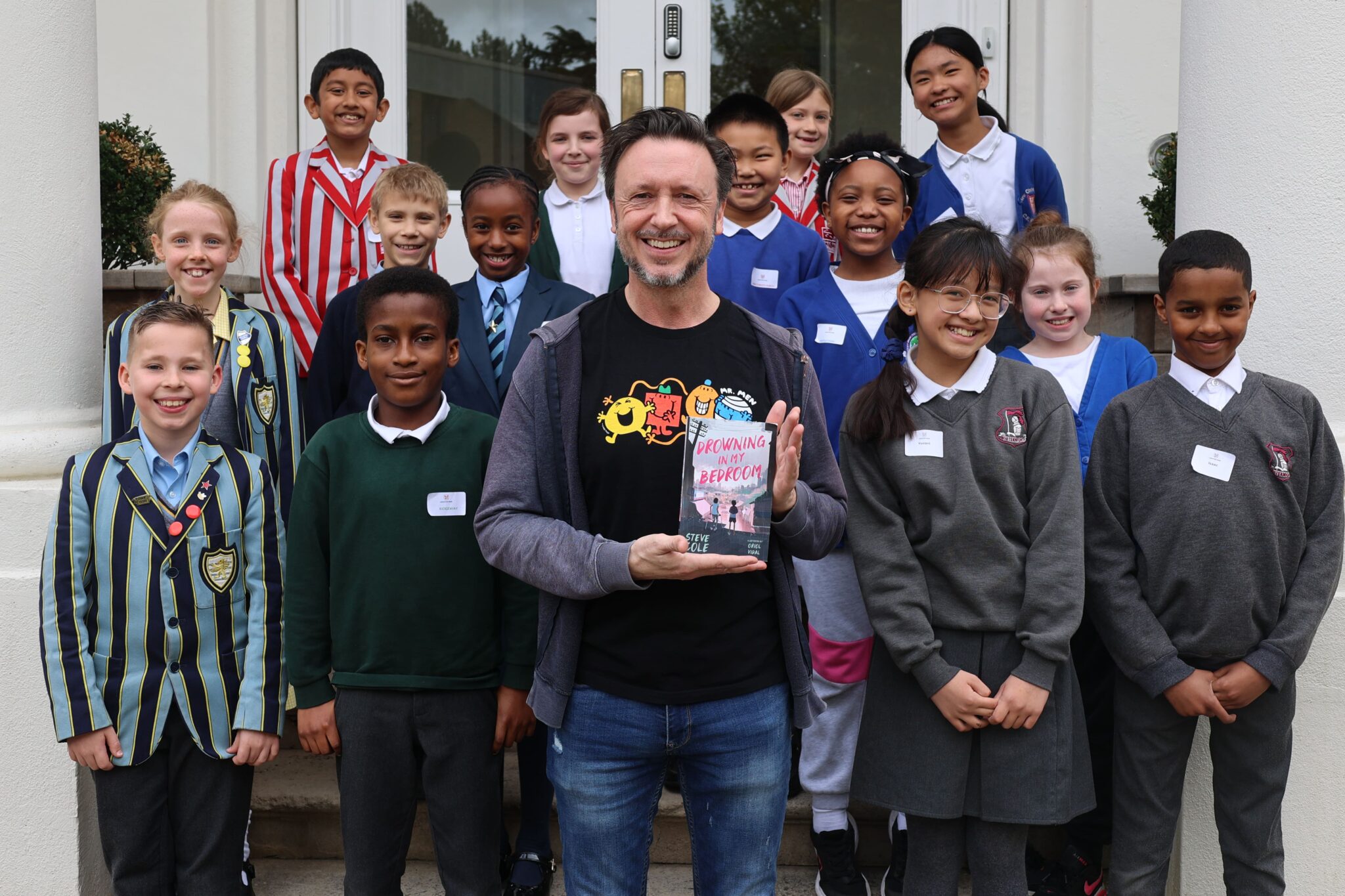 Author Steve Cole inspires 8 Berkshire primary and prep schools with his experience writing children’s books