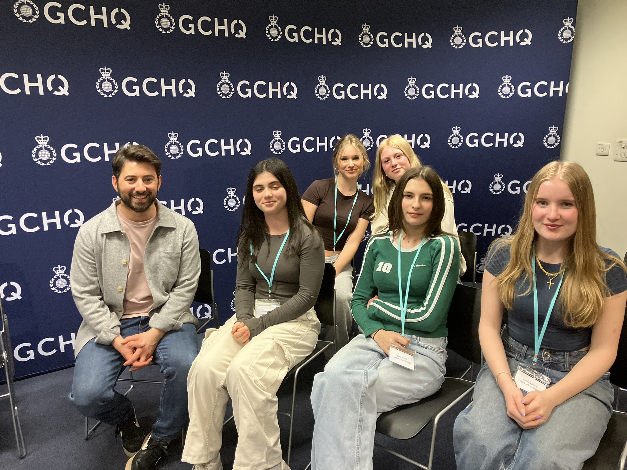 Leighton Park students at GCHQ event