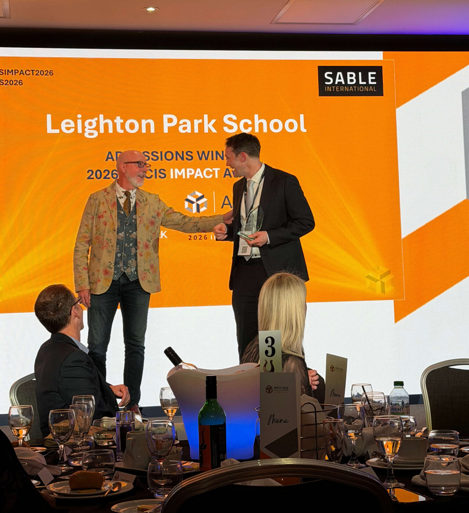 Leighton Park School in Reading, Berkshire, has been awarded the prestigious AMCIS Impact Award for Admissions for 2026.